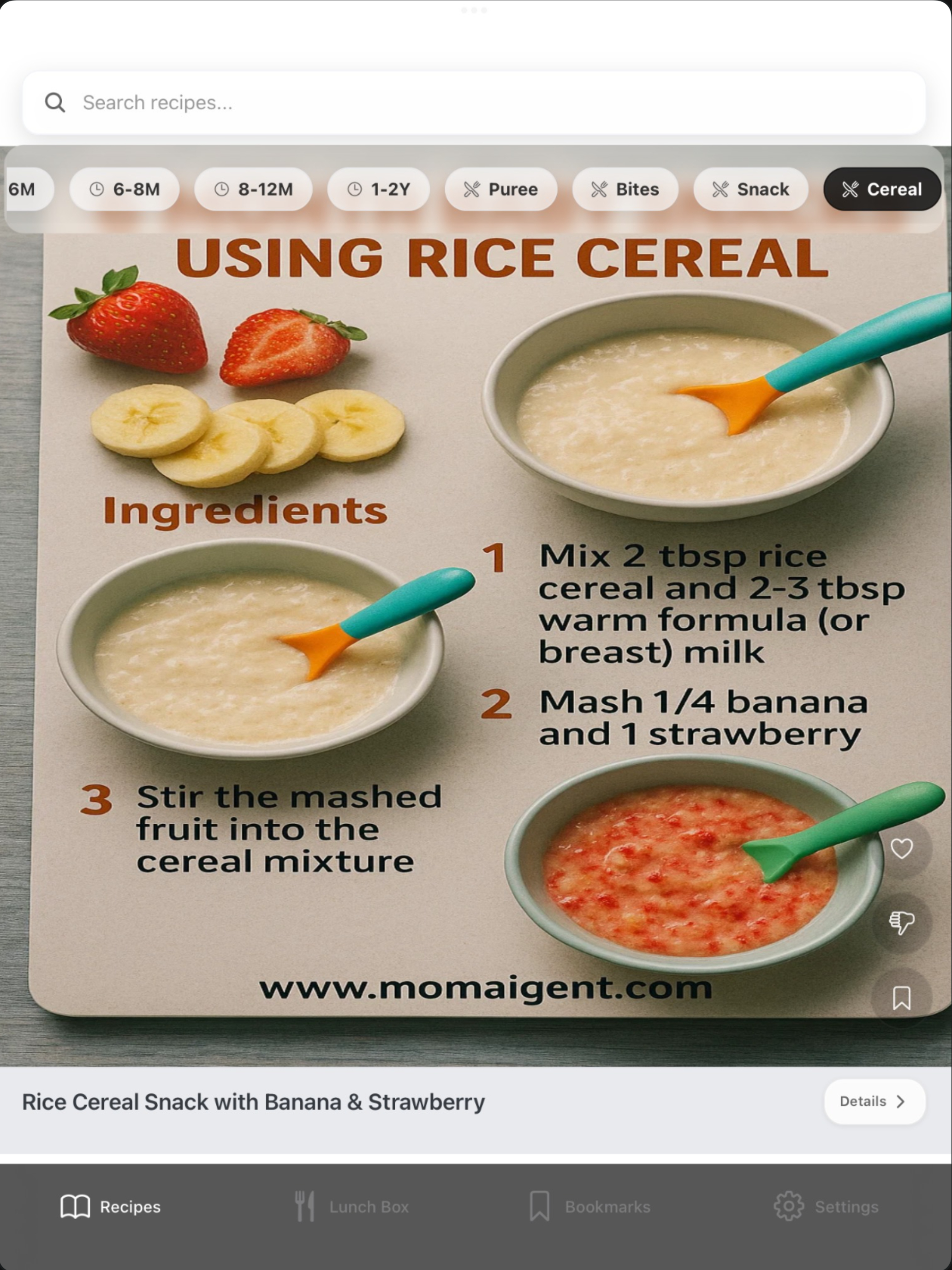 Baby Food & BLW:DearBaby screenshot 8