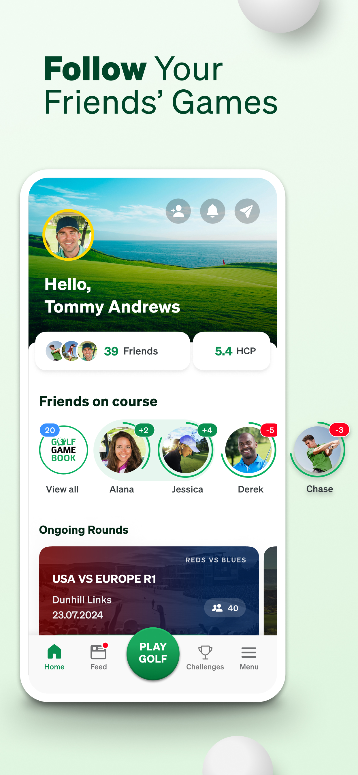 Golf GameBook: Scorecard & GPS