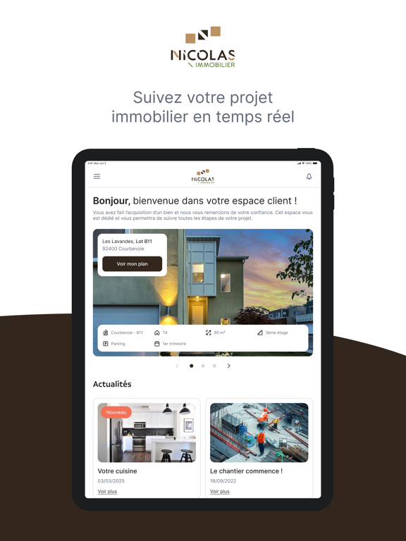Screenshot #4 pour Nicolas Immo - Espace client