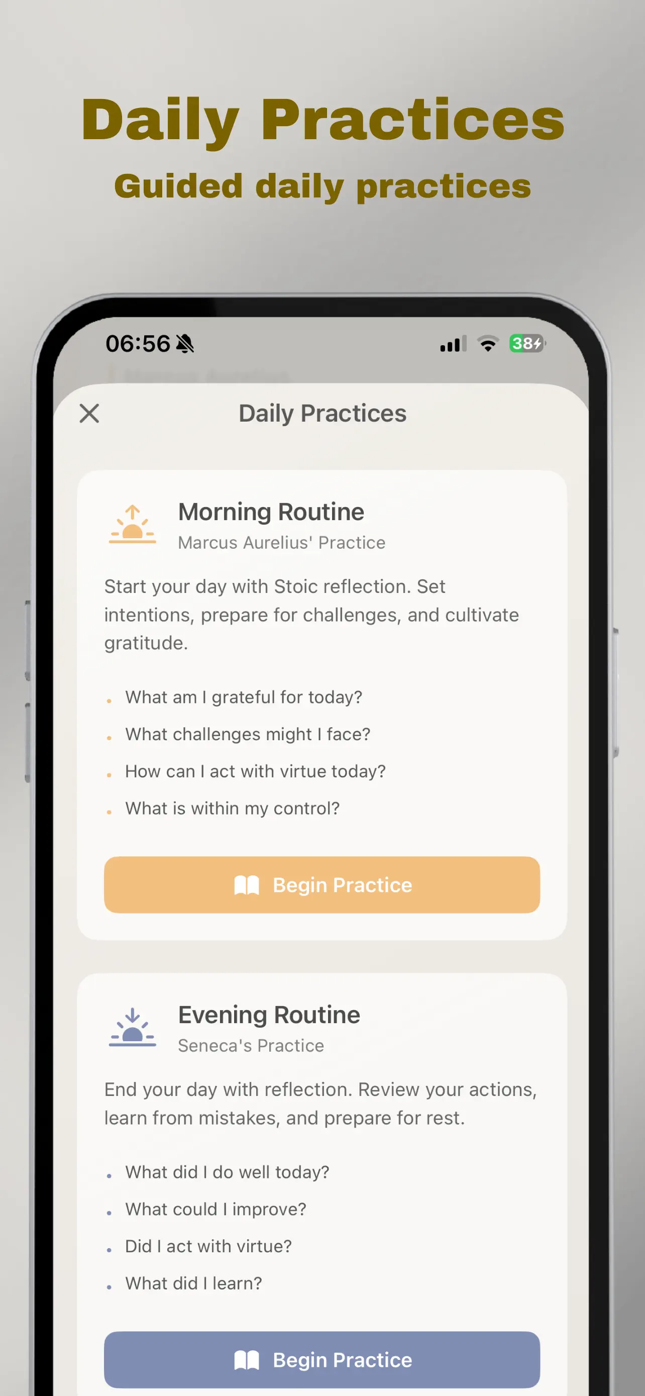 #4. Stoic Wisdoms - Daily Quotes (iOS) De: Wes Thomson