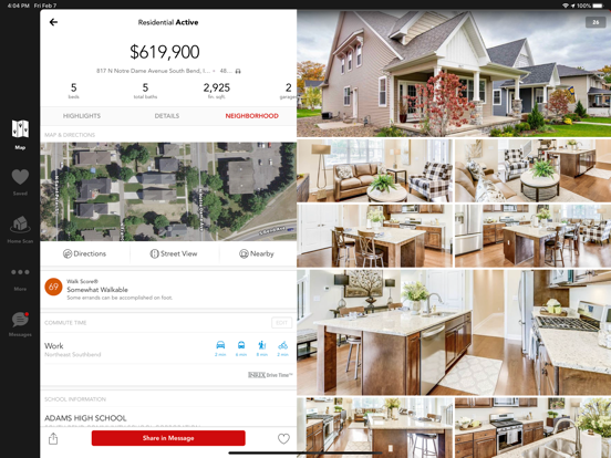 Cressy & Everett Real Estate iPad screenshot 4 - Lifestyle app