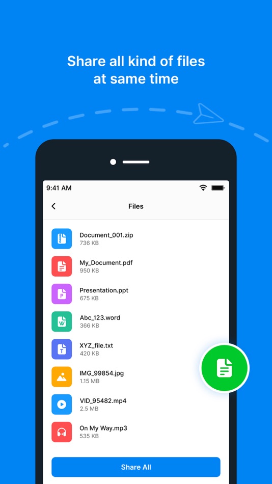 #6. ShareMe - All File Sharing (iOS) 由: Abhijith Jishankar
