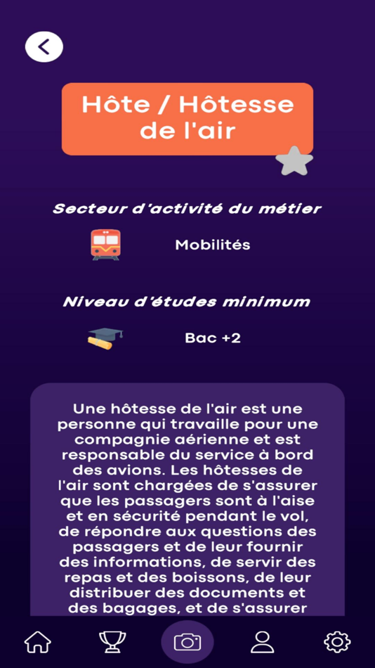 #6. OMG - Orientation Métiers Go (iOS) 由: Olecio SAS