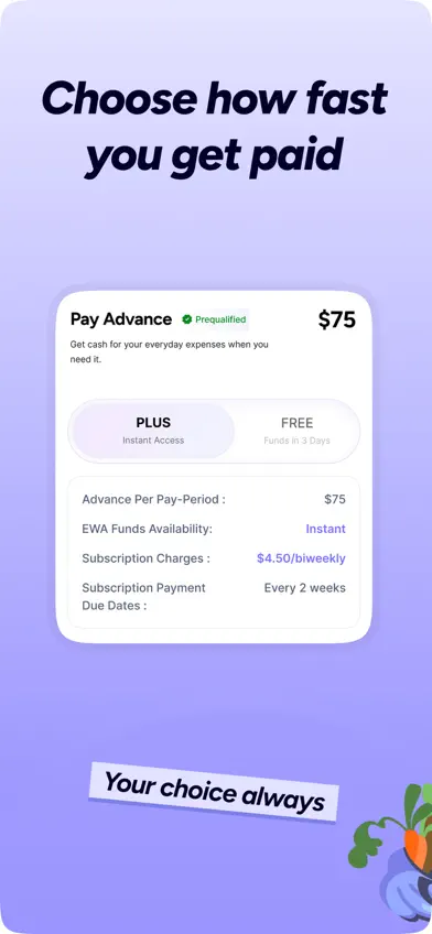 Earnifi: Early Pay. Fast Money screenshot 4