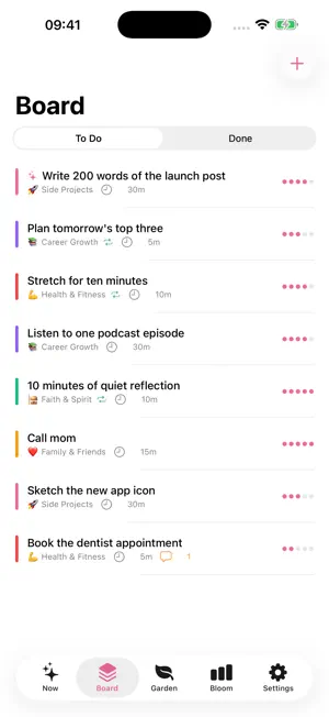 Petal: One Task at a Time screenshot 3