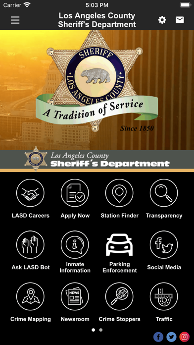 Los Angeles County Sheriff Screenshot