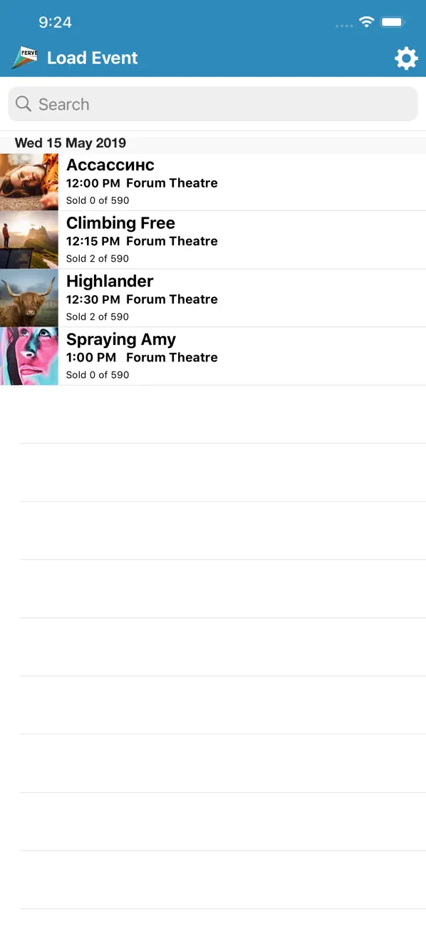 Screenshot #3 pour Ferve Tickets ScanTix