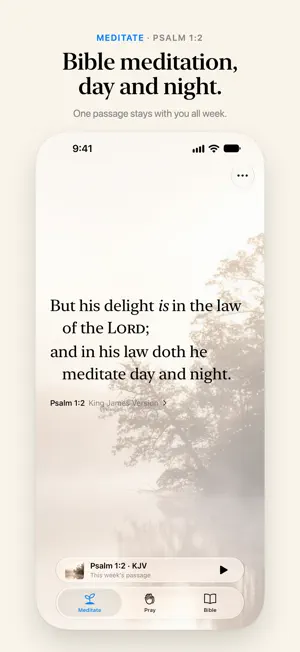 Hagah: Daily Bible Meditation screenshot 3