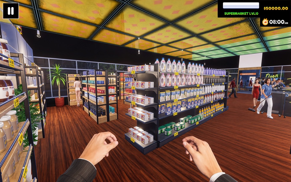 #7. Supermarket Cashier Mega Store (macOS) By: Sobia Rehan