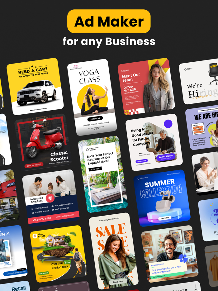 Advertisement Maker, Create Ad