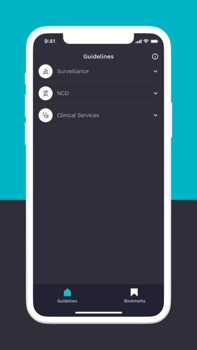 SPC Regional Health Guidelines Screenshot