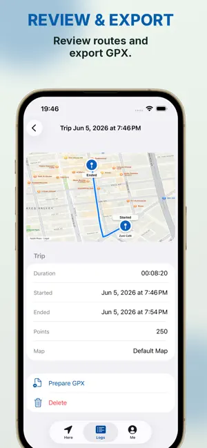 Easy Location Log screenshot 4