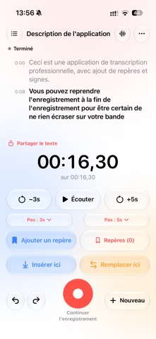 Dictée Audio Pro screenshot 2