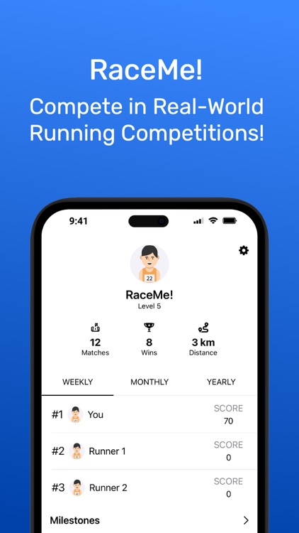 RaceMe: Virtual Running Races