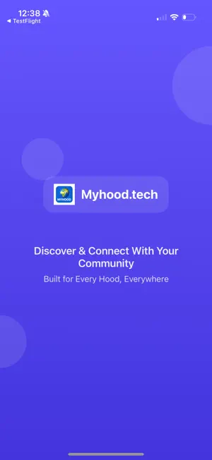 MyHood App screenshot 1