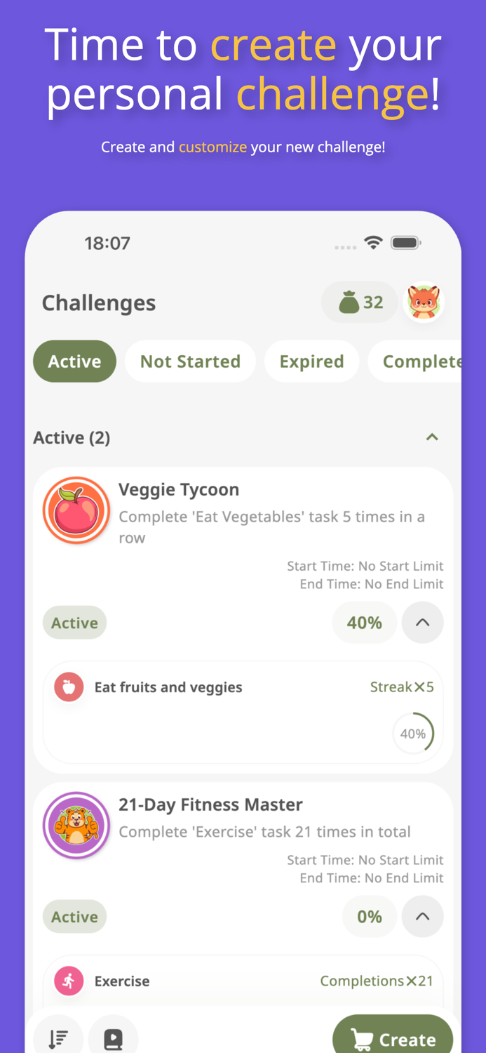 Habit Tracker Goals  Rewards