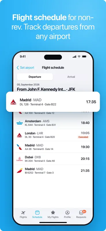Staff Airlines: Non-Rev Travel screenshot 5 of 8