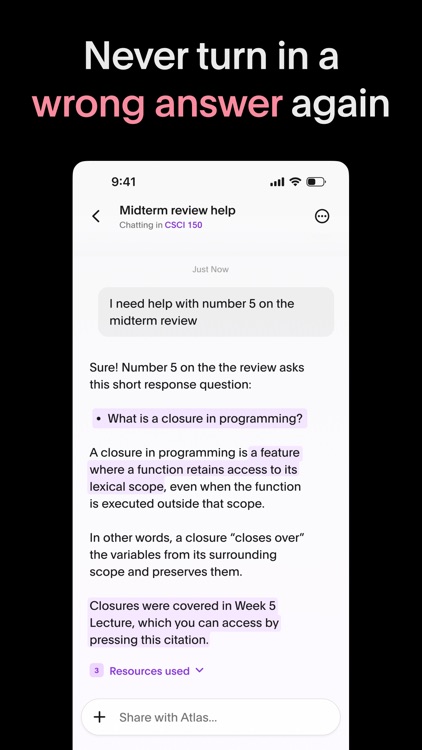Atlas: AI Answers, Tutor, Math