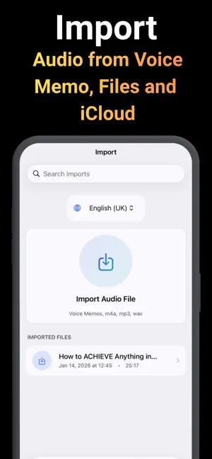 Sound Scribe Voice Transcriber screenshot 2