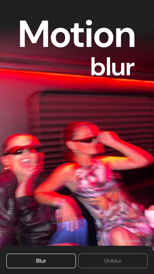 #1. Motion Blur Photo Background (iOS) 由: Piotr Zabielski