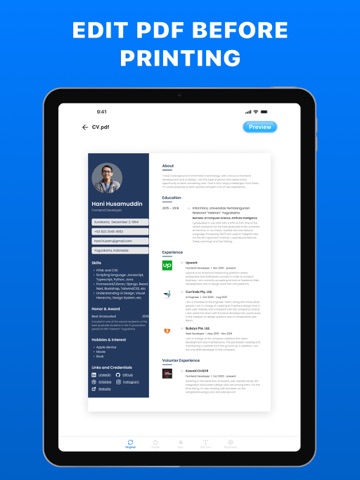 Document & Photo Printer iPad screenshot