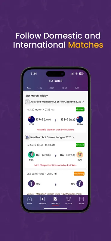 Cricket Guru - Fast Live Score screenshot 3 of 7