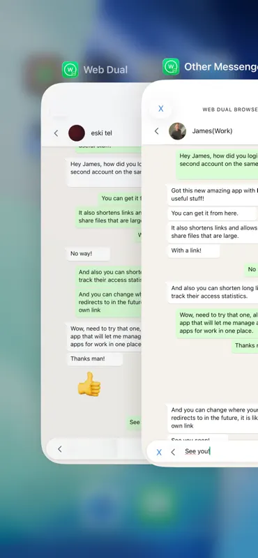Web Messenger for WhatsApp Duo screenshot 1 of 10