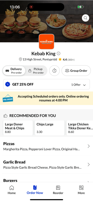 Kebab King - Pontypridd Screenshot 2 of 4