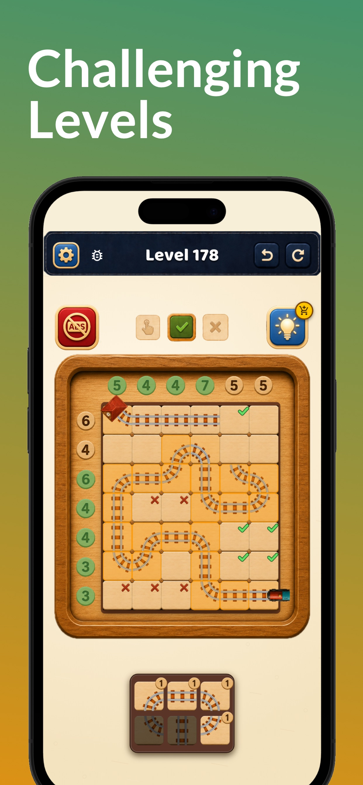 Rail Path Puzzle