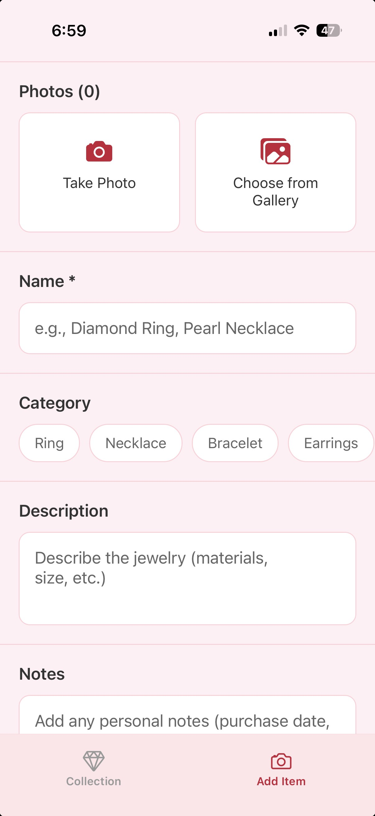 Jewelry Keeper