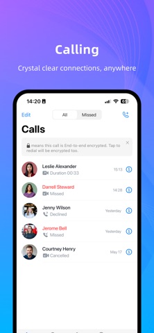 Lyra - Chat , Call & Collab screenshot