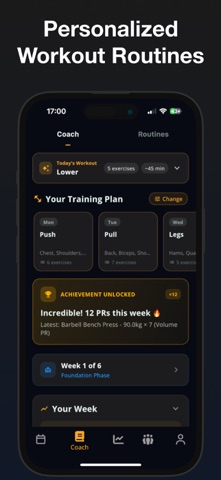 Stronger - Gym Workout Planner App Store preview screenshot 4