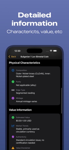 Coin Identifier: Value Scanner Screenshot 3 of 5