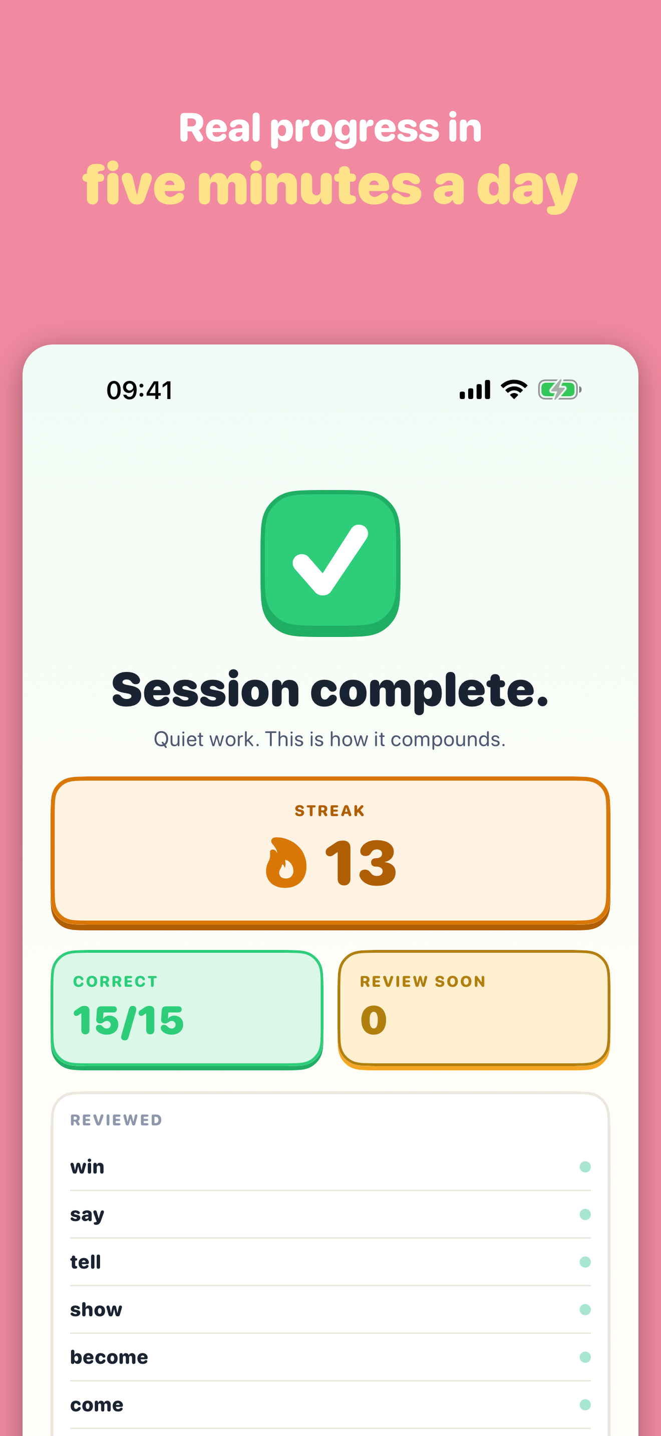 Verbform: Irregular Verbs screenshot 5