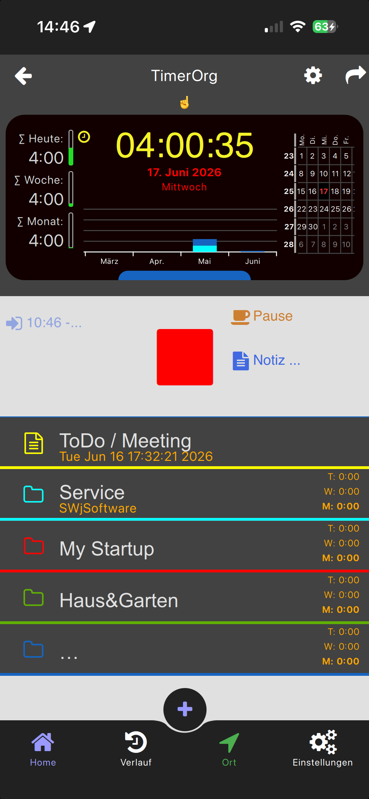 TimerOrg screenshot 3