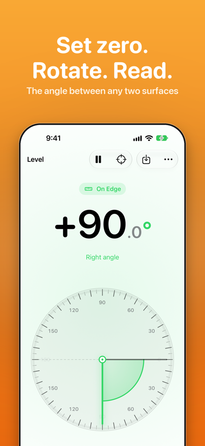 Foldometer: Fold Angle Gauge App Store screenshot 2