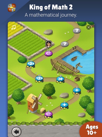 King of Math+ iPad screenshot