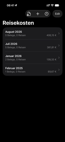 Reisekosten78 Screenshot 4 of 4