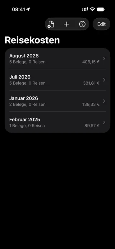 Reisekosten78 screenshot 4 of 4