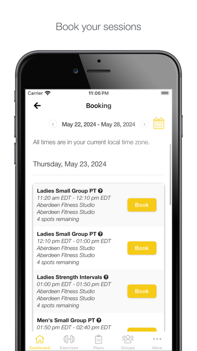 Screenshot #3 pour Aberdeen Fitness Studio