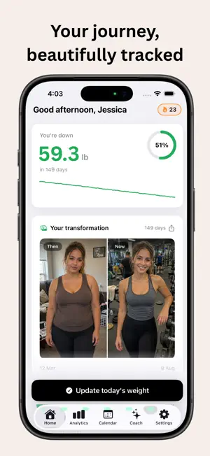 Lightly: AI Weight Loss Coach screenshot 1