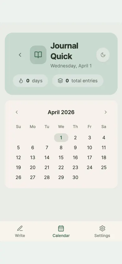 Journal Quick screenshot 3