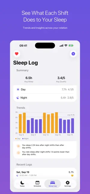 SleepShift screenshot 4