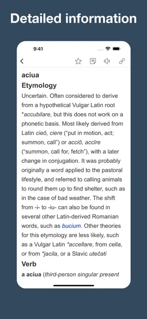 Romanian Word Origins screenshot 2