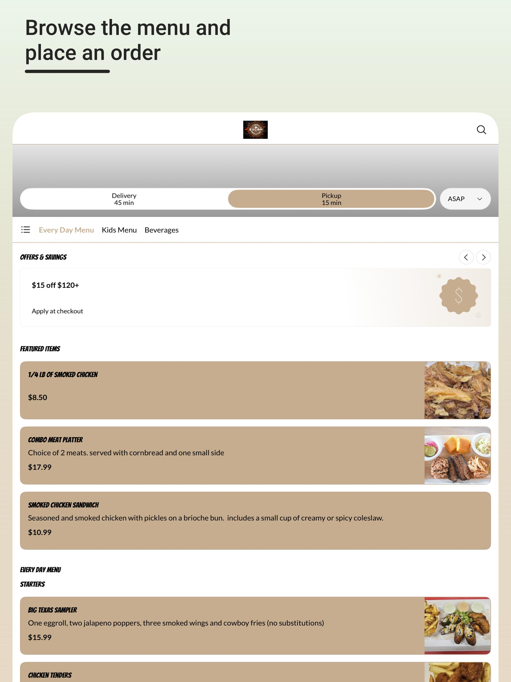 I Smell Bacon BBQ screenshot 9