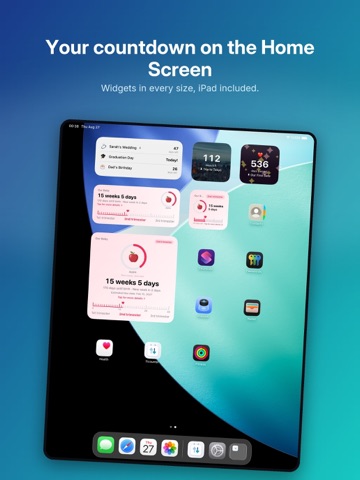 Ticounter: Day Counter Widget iPad screenshot