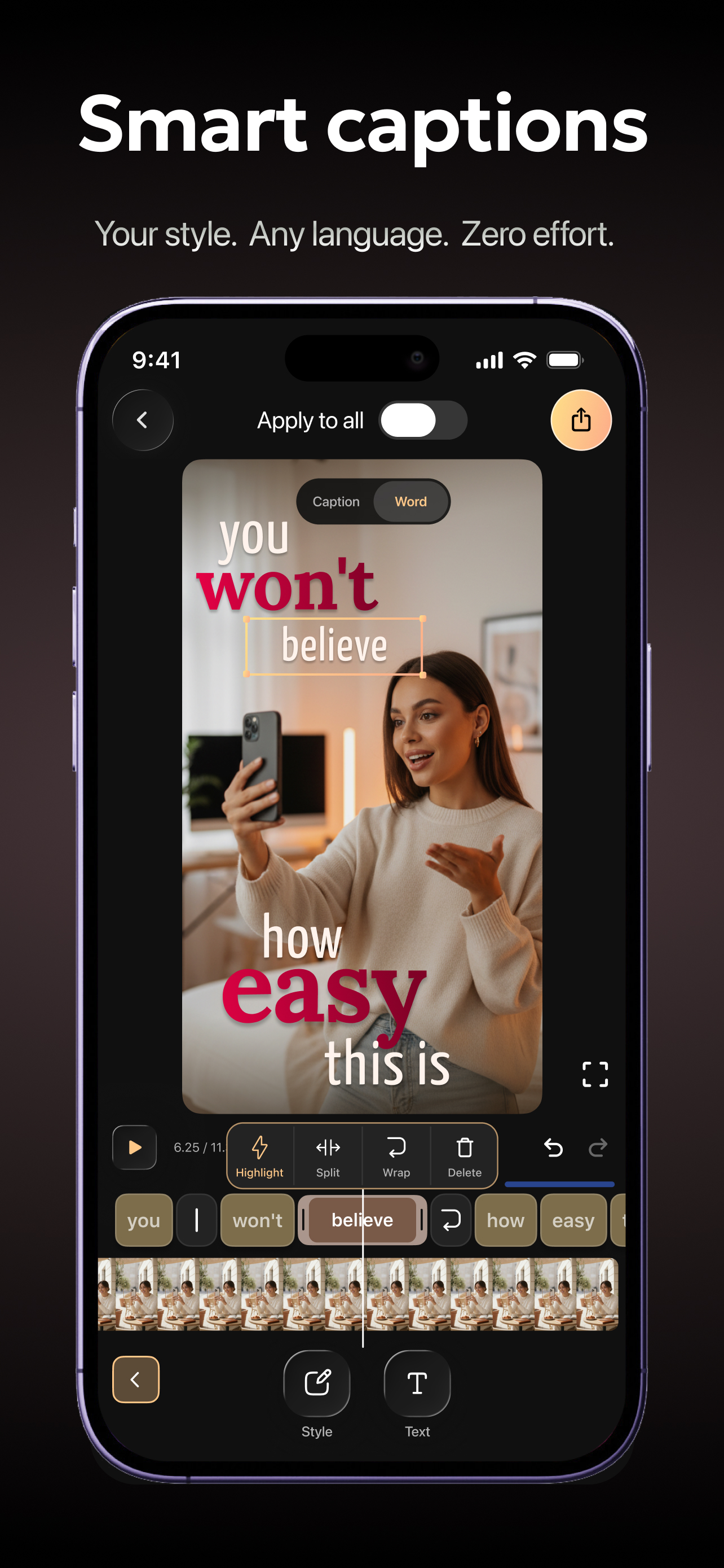 Verba: AI Captions Reels Maker