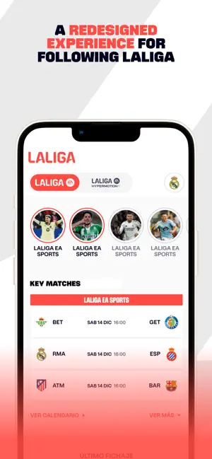 LALIGA App Oficial 2026/27 iPhone screenshot 2