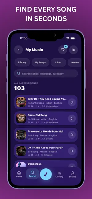 Mood Songs screenshot 3