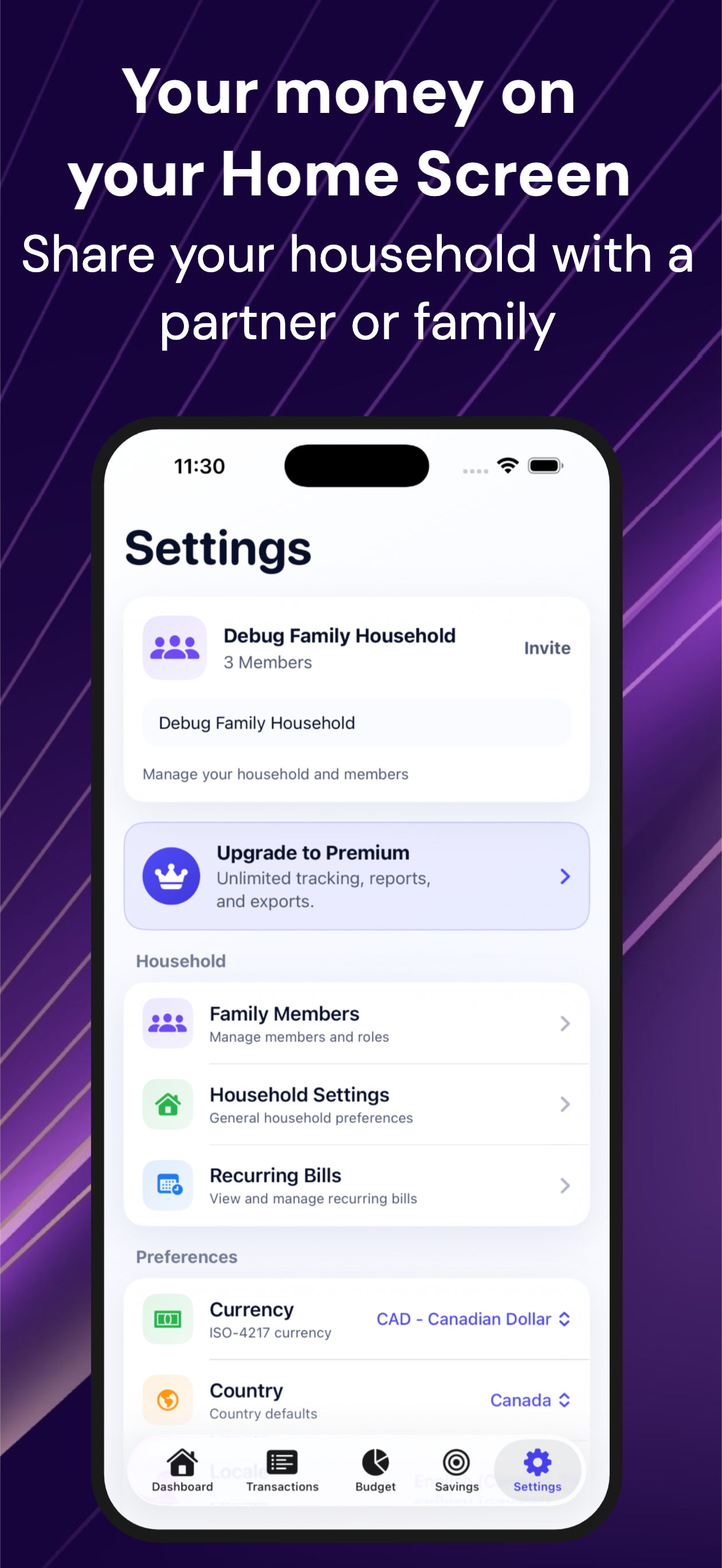 HomeLedger - Family Budgeting screenshot 10